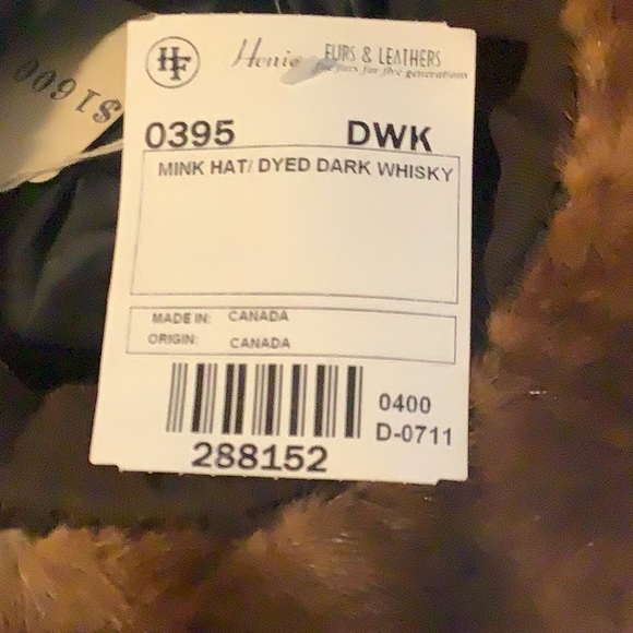 Henie Fur Hat, 100% Authentic - Picture 5 of 7